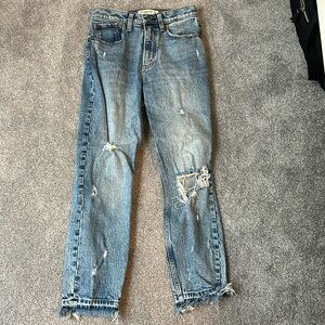 Blue Mom high rise jeans